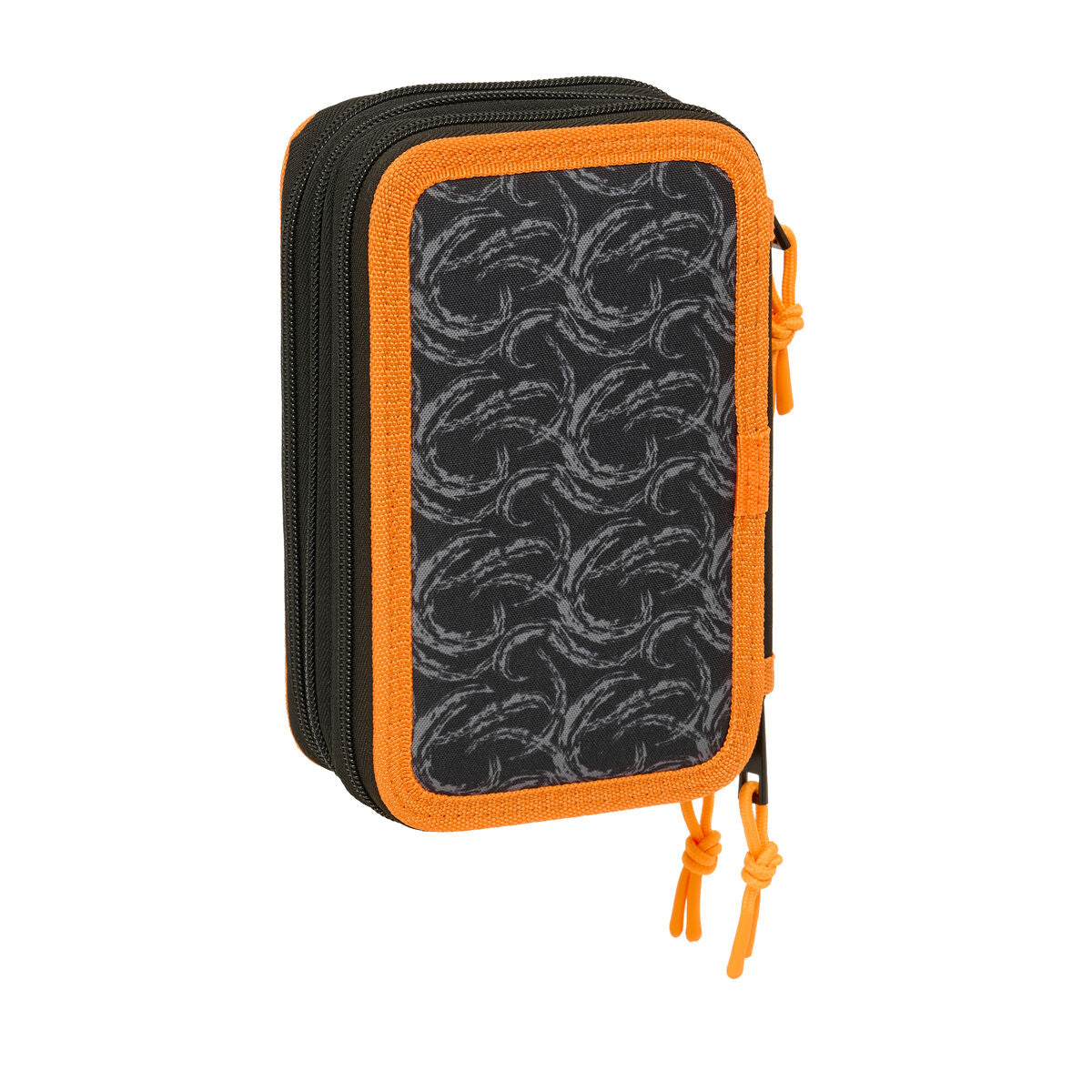 Geantă Universală Naruto Negru 12,5 x 19,5 x 5,5 cm 37 Piese - Birou și papetărie, Material școlar și educațional