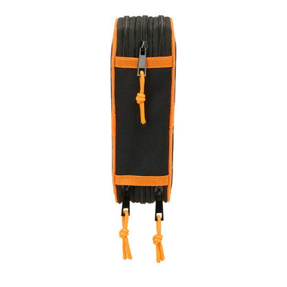 Geantă Universală Naruto Negru 12,5 x 19,5 x 5,5 cm 37 Piese - Birou și papetărie, Material școlar și educațional