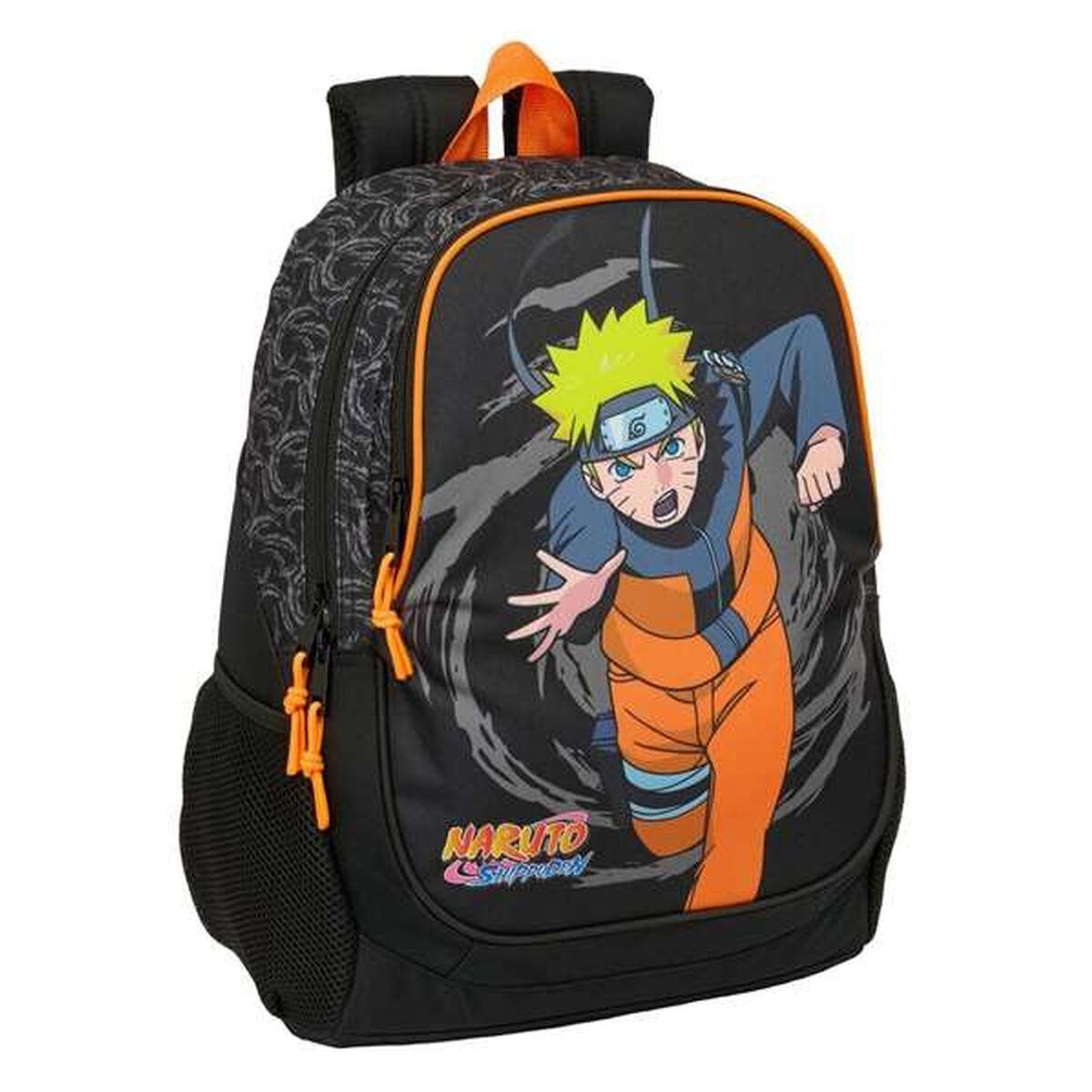 Ghiozdan Naruto Negru 32 x 44 x 16 cm - Birou și papetărie, Material școlar și educațional