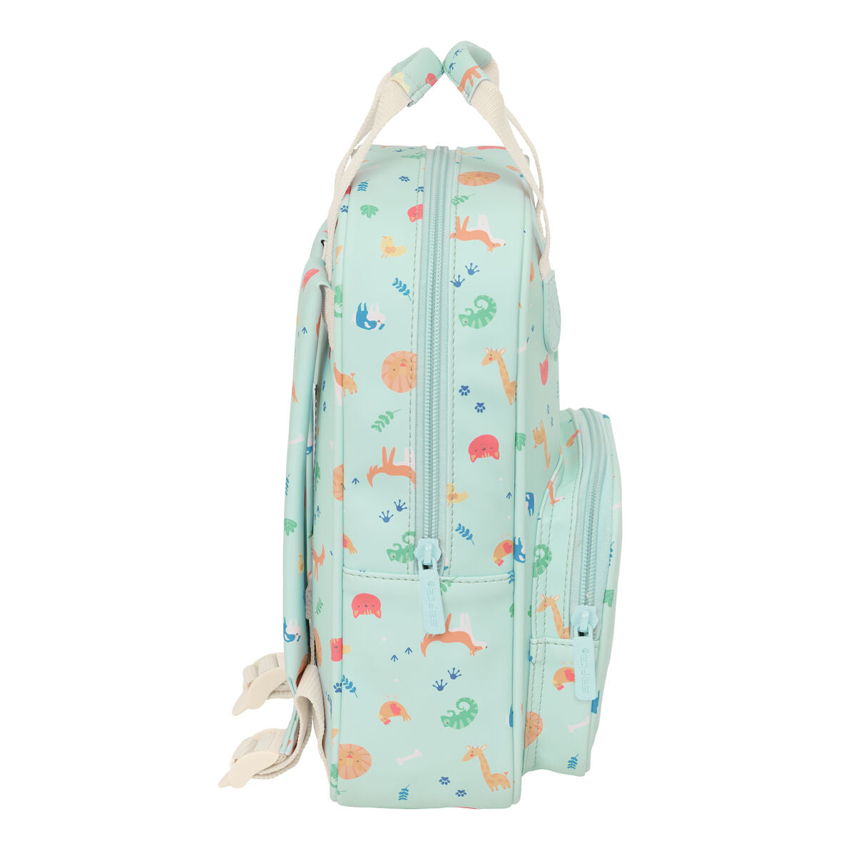 Ghiozdan Safta Pandi Albastru deschis 20 x 28 x 8 cm - Birou și papetărie, Material școlar și educațional