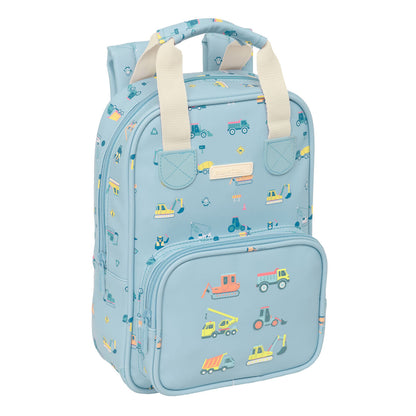 Ghiozdan Safta Gruas 20 x 28 x 8 cm - Birou și papetărie, Material școlar și educațional