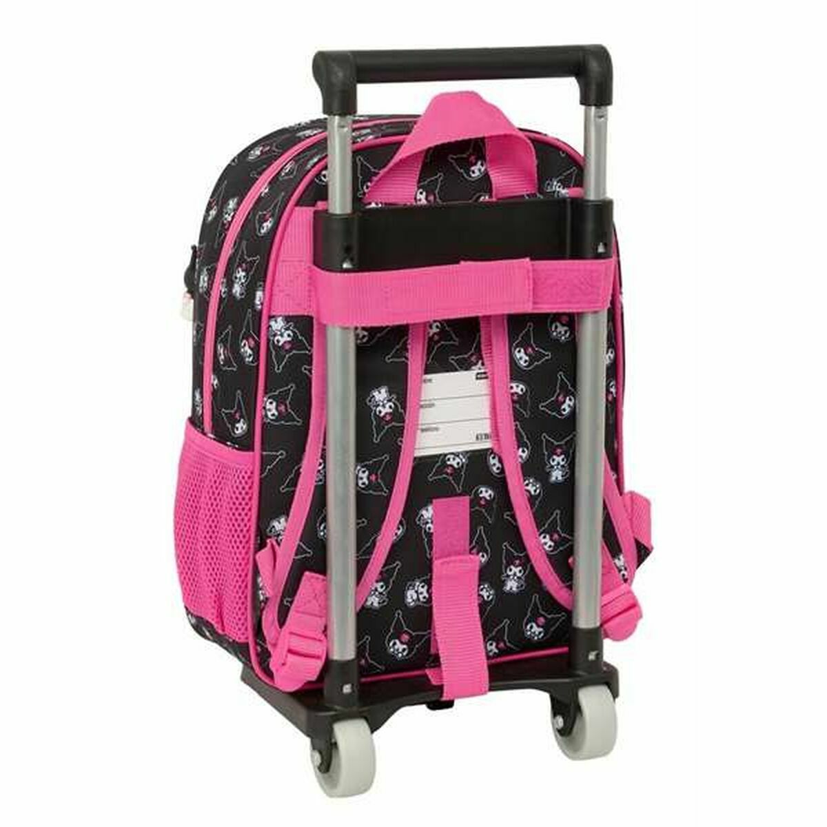 Ghiozdan cu Roți Kuromi Negru Fucsia 26 x 11 x 67 cm 26 x 34 x 11 cm - Birou și papetărie, Material școlar și educațional