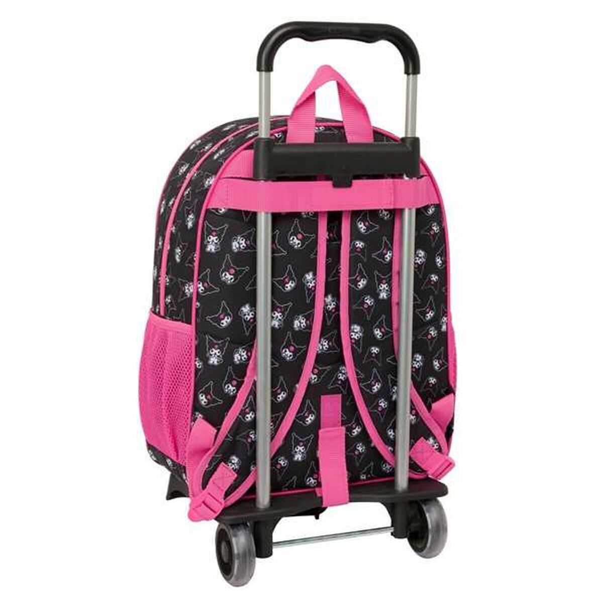 Ghiozdan cu Roți Kuromi Negru Fucsia 33 x 42 x 14 cm - Birou și papetărie, Material școlar și educațional