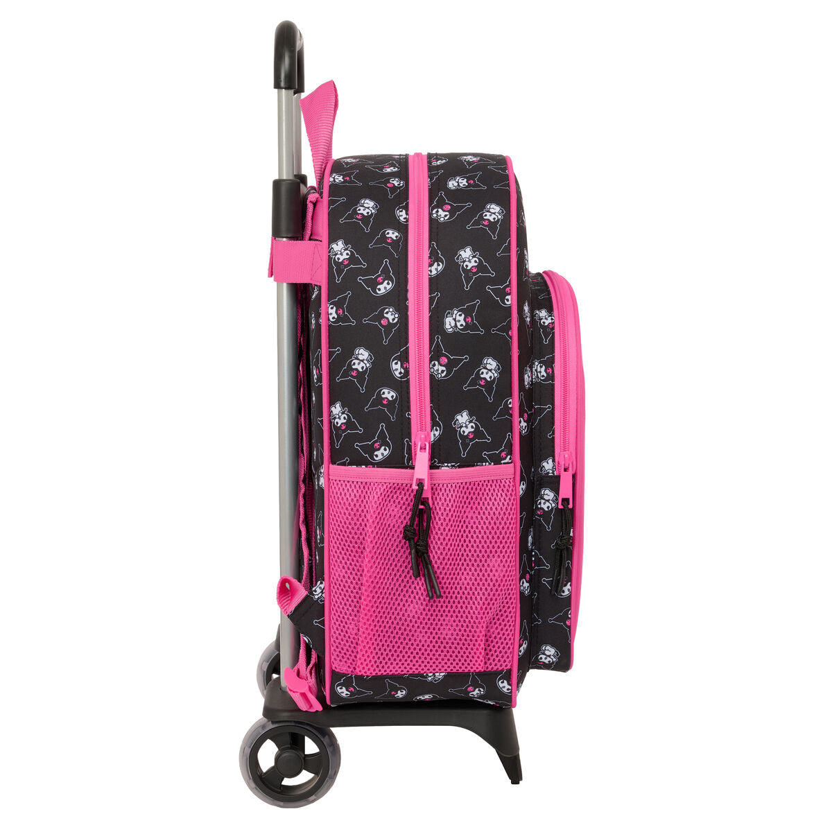 Ghiozdan cu Roți Kuromi Negru Fucsia 33 x 42 x 14 cm - Birou și papetărie, Material școlar și educațional