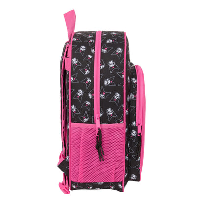 Ghiozdan Kuromi Negru Fucsia 33 x 42 x 14 cm - Birou și papetărie, Material școlar și educațional