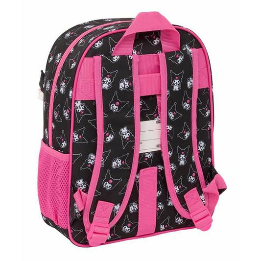 Ghiozdan Kuromi Negru Fucsia 26 x 34 x 11 cm - Birou și papetărie, Material școlar și educațional
