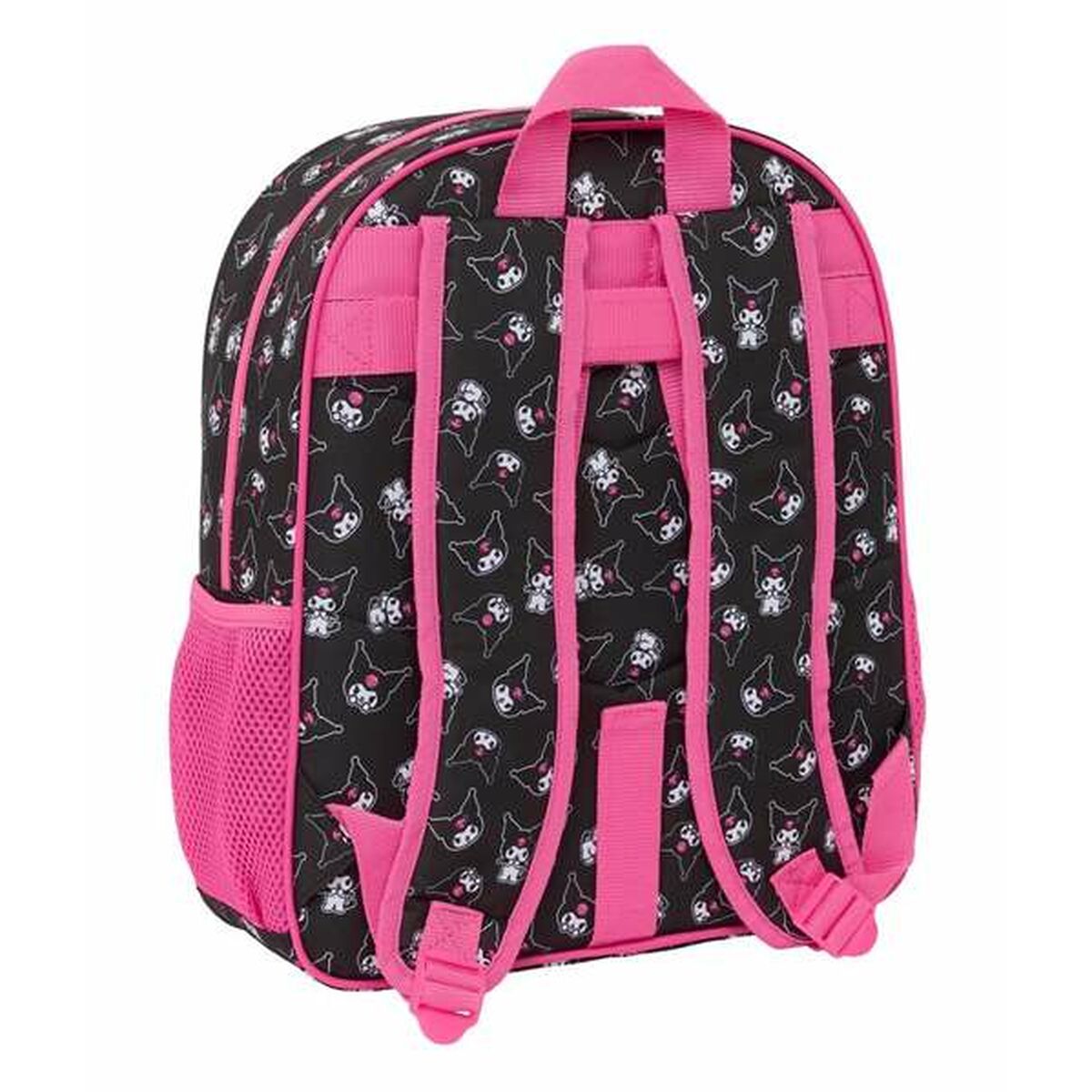Ghiozdan Kuromi Negru Fucsia 32 x 38 x 12 cm - Birou și papetărie, Material școlar și educațional