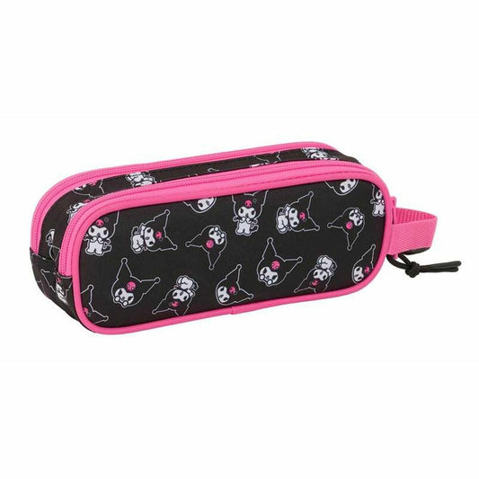Penar dublu Kuromi Negru Fucsia 21 x 8 x 6 cm - Birou și papetărie, Material școlar și educațional