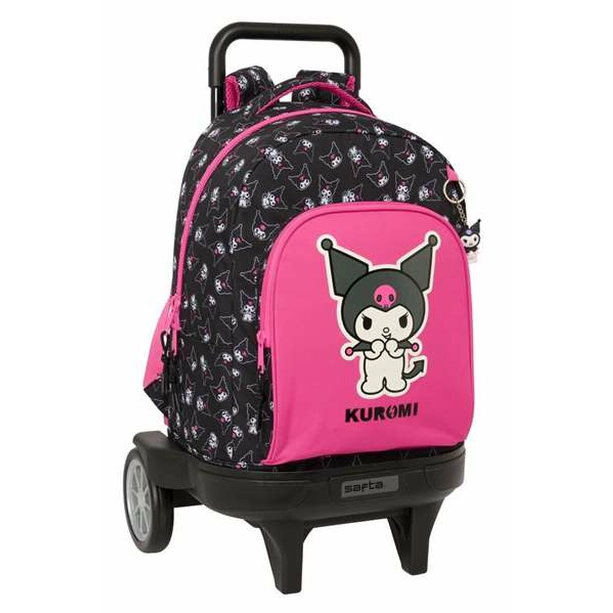 Ghiozdan Kuromi Negru Fucsia 33 x 45 x 22 cm - Birou și papetărie, Material școlar și educațional