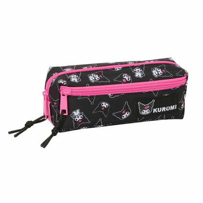 Penar triplu Kuromi Negru Fucsia 22 x 8,5 x 6 cm - Birou și papetărie, Material școlar și educațional