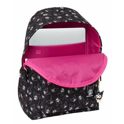 Ghiozdan Kuromi Negru Fucsia 31 x 43 x 13 cm - Birou și papetărie, Material școlar și educațional