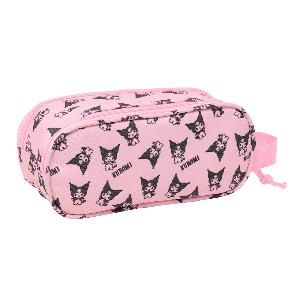 Penar dublu Kuromi Roz 21 x 8 x 6 cm - Birou și papetărie, Material școlar și educațional