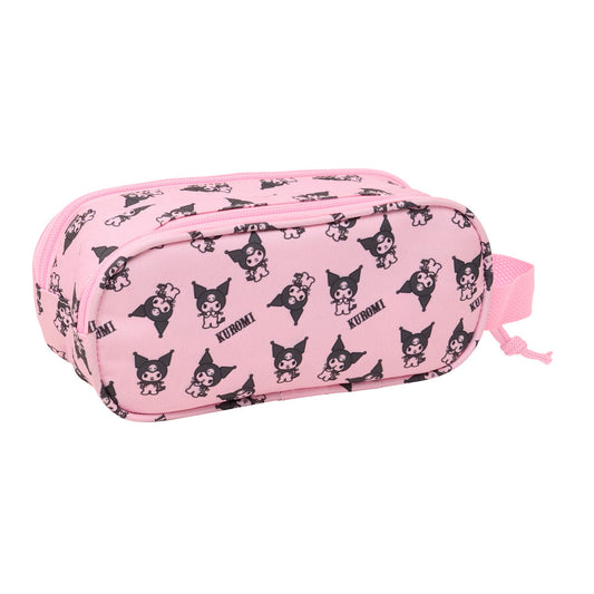 Penar dublu Kuromi Roz 21 x 8 x 6 cm - Birou și papetărie, Material școlar și educațional
