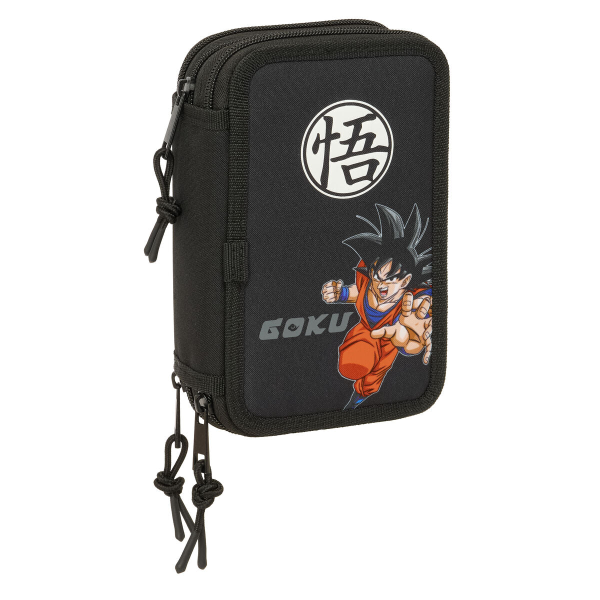 Geantă Universală Dragon Ball Negru 12,5 x 19,5 x 5,5 cm 37 Piese - Birou și papetărie, Material școlar și educațional