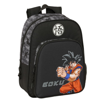 Ghiozdan Dragon Ball Negru 27 x 33 x 10 cm - Birou și papetărie, Material școlar și educațional