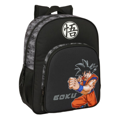 Ghiozdan Dragon Ball Negru 32 x 38 x 12 cm - Birou și papetărie, Material școlar și educațional