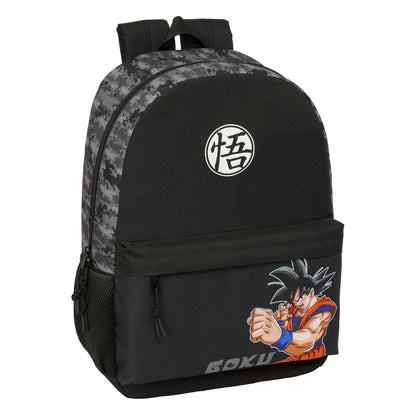 Ghiozdan Dragon Ball Negru 30 x 46 x 14 cm - Birou și papetărie, Material școlar și educațional