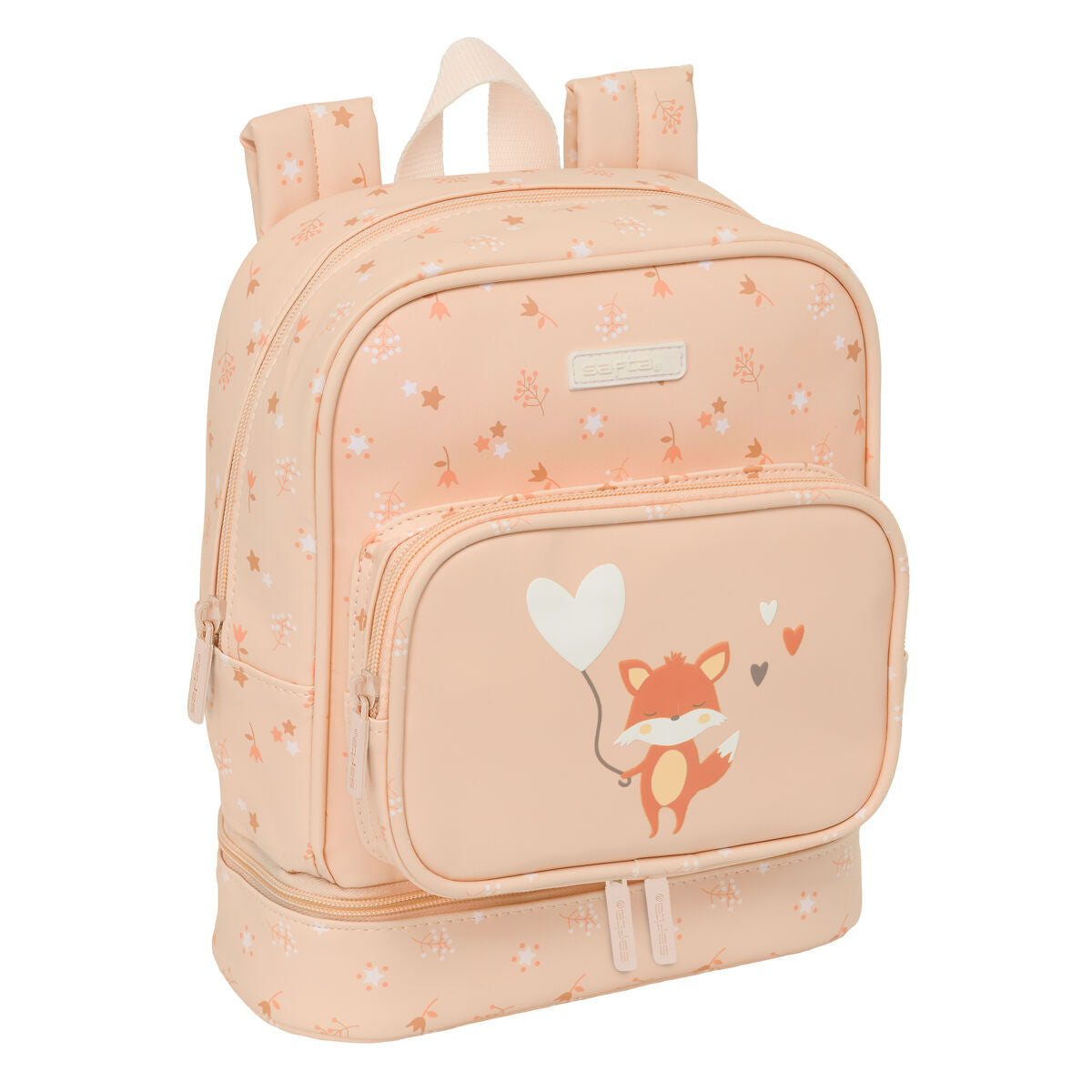 Ghiozdan Safta Flores 22 x 27 x 10 cm - Birou și papetărie, Material școlar și educațional