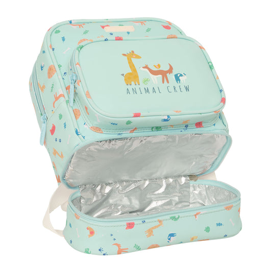 Ghiozdan Safta Pandi Albastru deschis 22 x 27 x 10 cm - Birou și papetărie, Material școlar și educațional