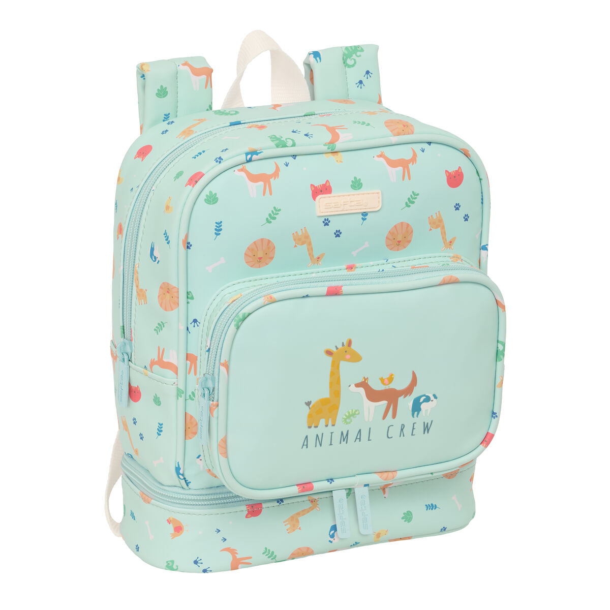 Ghiozdan Safta Pandi Albastru deschis 22 x 27 x 10 cm - Birou și papetărie, Material școlar și educațional