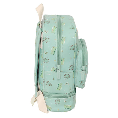 Ghiozdan Safta Dinos 22 x 27 x 10 cm - Birou și papetărie, Material școlar și educațional