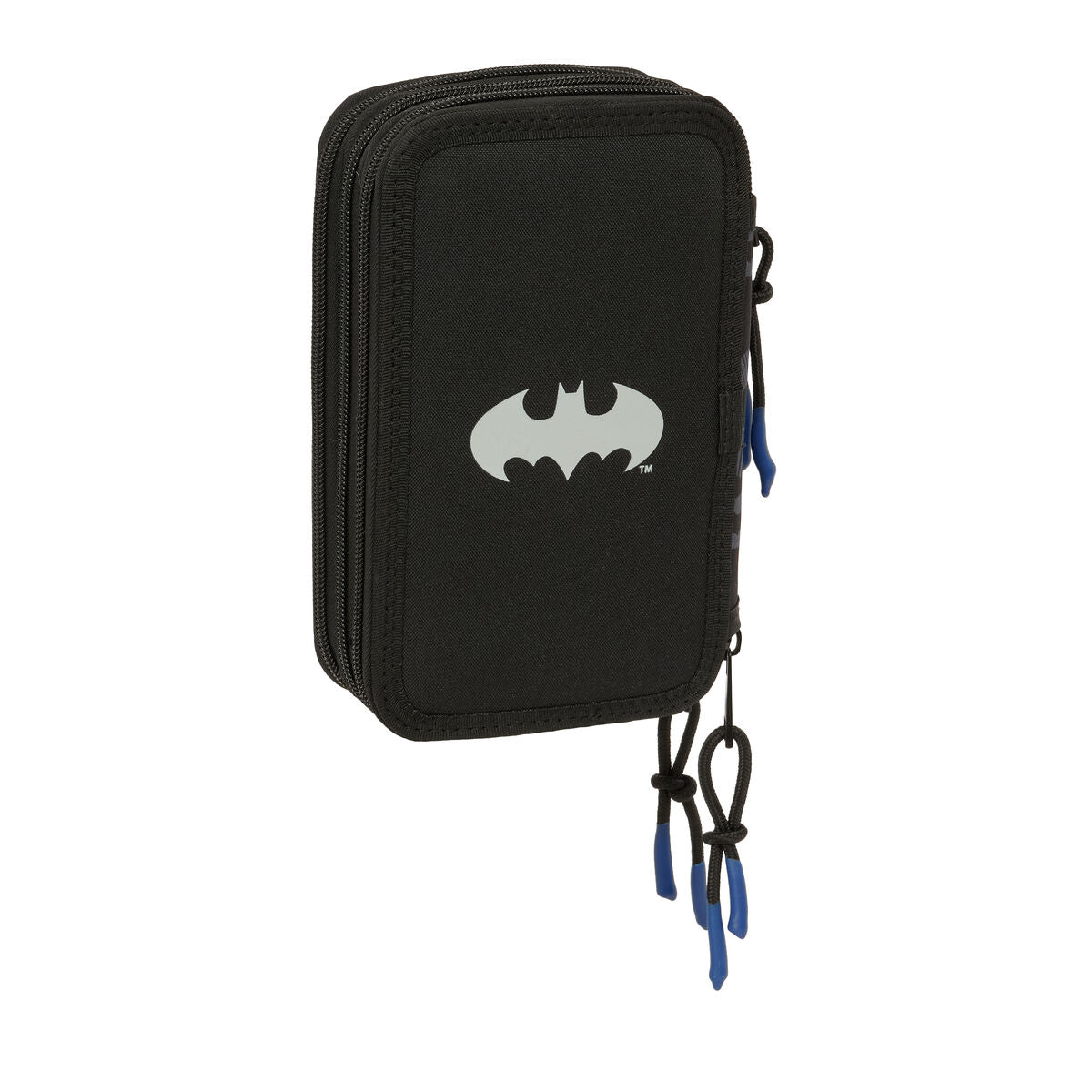 Geantă Universală Batman Negru 12,5 x 19,5 x 5,5 cm 37 Piese - Birou și papetărie, Material școlar și educațional