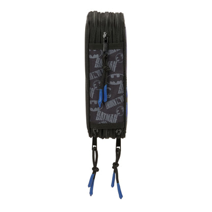 Geantă Universală Batman Negru 12,5 x 19,5 x 5,5 cm 37 Piese - Birou și papetărie, Material școlar și educațional