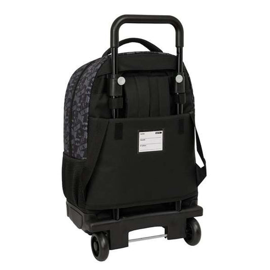 Ghiozdan cu Roți Batman Negru 33 x 45 x 22 cm - Birou și papetărie, Material școlar și educațional