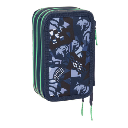 Geantă Universală El Niño Navy Bleumarin 12,5 x 19,5 x 5,5 cm 37 Piese - Birou și papetărie, Material școlar și educațional