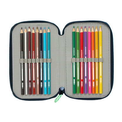 Geantă Universală El Niño Navy Bleumarin 12,5 x 19,5 x 5,5 cm 37 Piese - Birou și papetărie, Material școlar și educațional