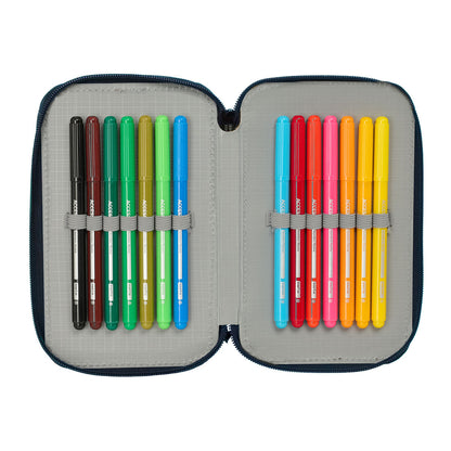 Geantă Universală El Niño Navy Bleumarin 12,5 x 19,5 x 5,5 cm 37 Piese - Birou și papetărie, Material școlar și educațional