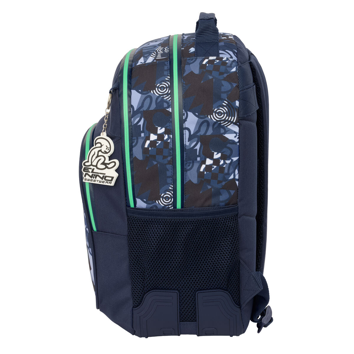 Ghiozdan El Niño Navy Bleumarin 32 x 42 x 15 cm - Birou și papetărie, Material școlar și educațional