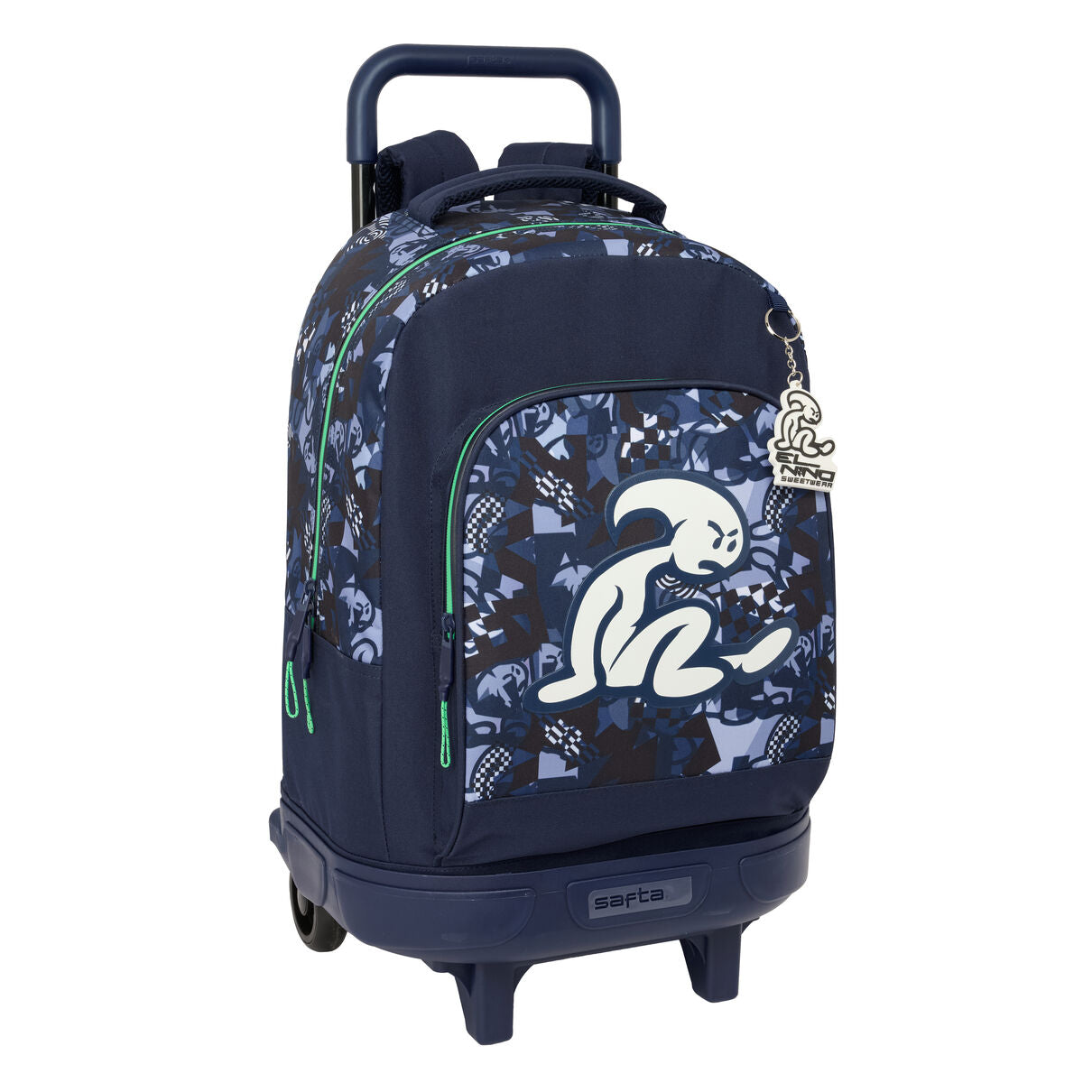 Ghiozdan El Niño Navy Bleumarin 33 x 45 x 22 cm - Birou și papetărie, Material școlar și educațional