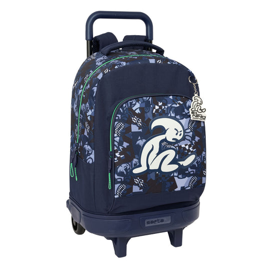Ghiozdan El Niño Navy Bleumarin 33 x 45 x 22 cm - Birou și papetărie, Material școlar și educațional