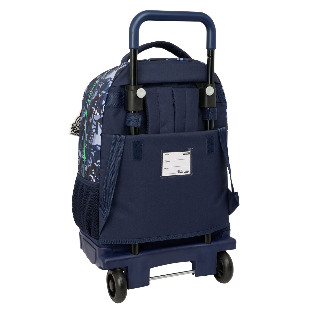 Ghiozdan El Niño Navy Bleumarin 33 x 45 x 22 cm - Birou și papetărie, Material școlar și educațional