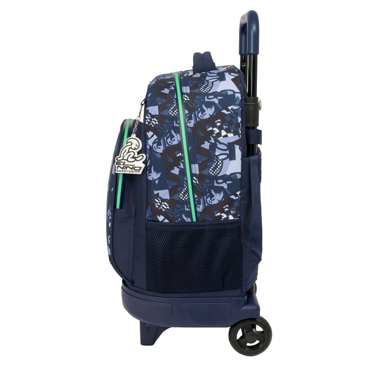 Ghiozdan El Niño Navy Bleumarin 33 x 45 x 22 cm - Birou și papetărie, Material școlar și educațional