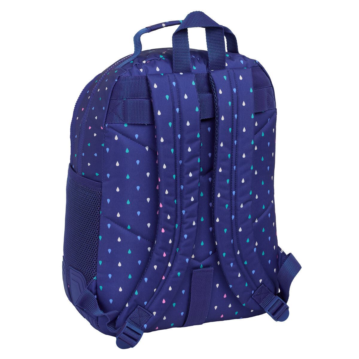 Ghiozdan Benetton Drop Multicolor 32 x 42 x 15 cm - Birou și papetărie, Material școlar și educațional