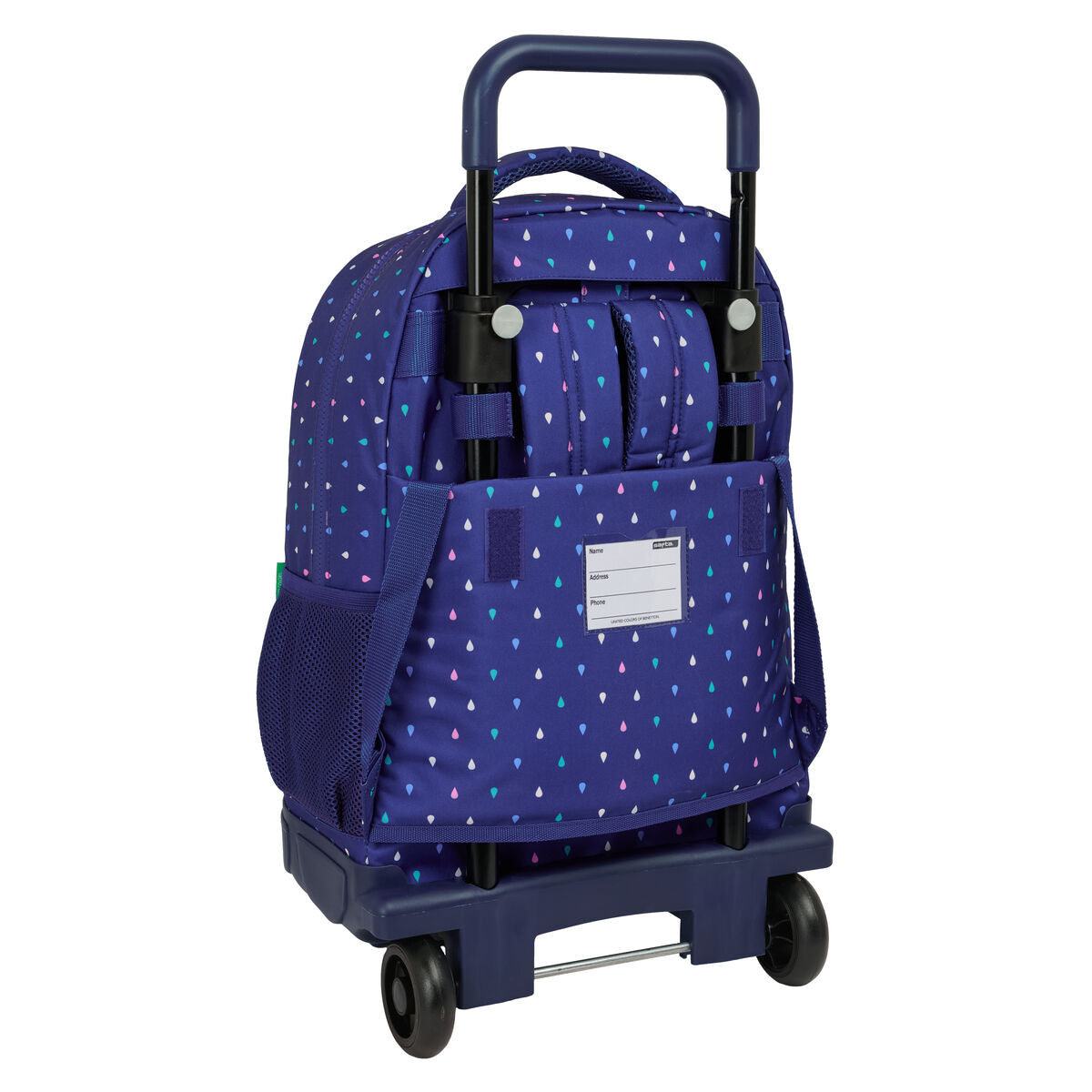 Ghiozdan Benetton Drop Multicolor 33 x 45 x 22 cm - Birou și papetărie, Material școlar și educațional
