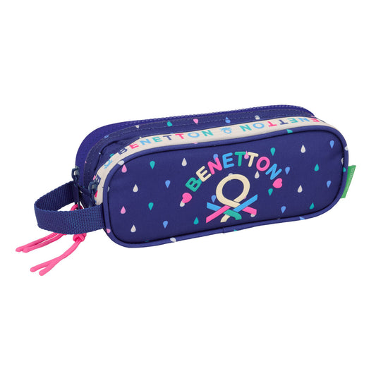 Geantă Universală Benetton Drop Multicolor 21 x 8 x 6 cm - Birou și papetărie, Material școlar și educațional