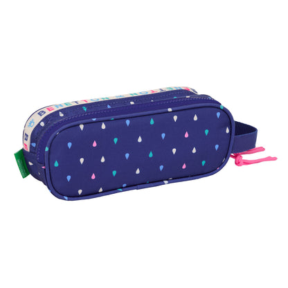 Geantă Universală Benetton Drop Multicolor 21 x 8 x 6 cm - Birou și papetărie, Material școlar și educațional