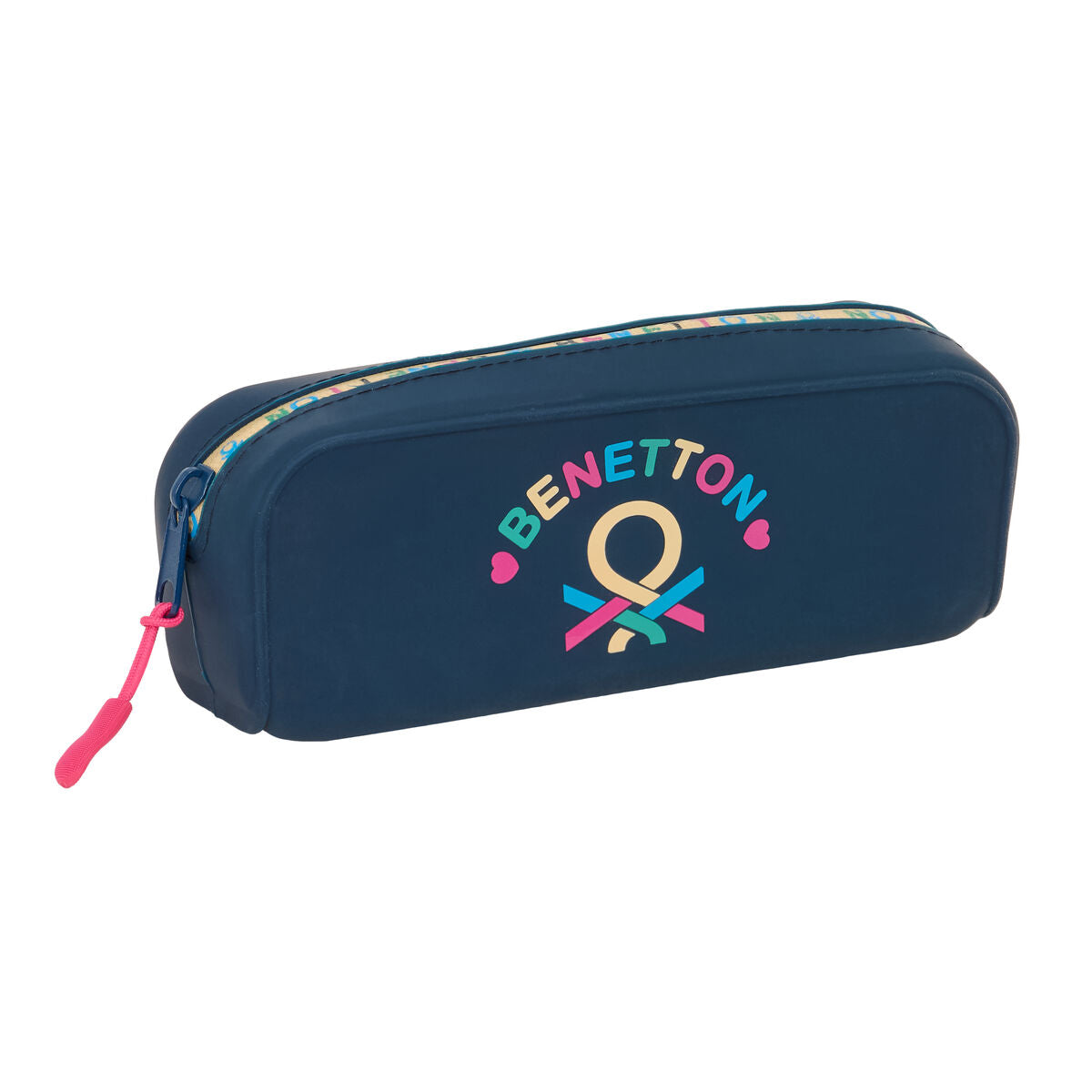 Geantă Universală Benetton Drop Multicolor 18.5 x 7.5 x 5.5 cm - Birou și papetărie, Material școlar și educațional