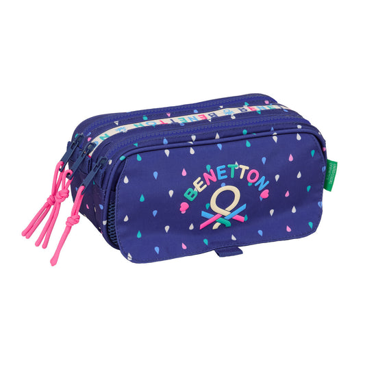 Geantă Universală Benetton Drop Multicolor 21,5 x 10 x 8 cm - Birou și papetărie, Material școlar și educațional