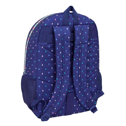 Ghiozdan Benetton Drop Multicolor 30 x 46 x 14 cm - Birou și papetărie, Material școlar și educațional
