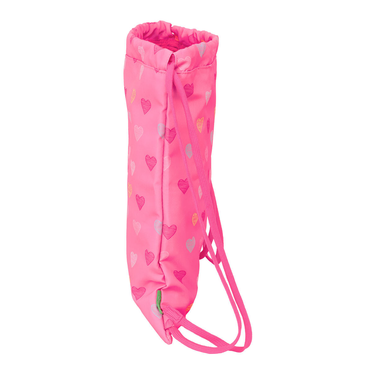 Geantă Rucsac cu Bretele Benetton Heart Roz 35 x 40 x 1 cm - Birou și papetărie, Material școlar și educațional