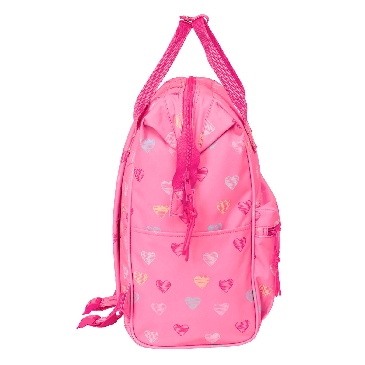 Ghiozdan Benetton benetton Roz 27 x 40 x 19 cm - Birou și papetărie, Material școlar și educațional