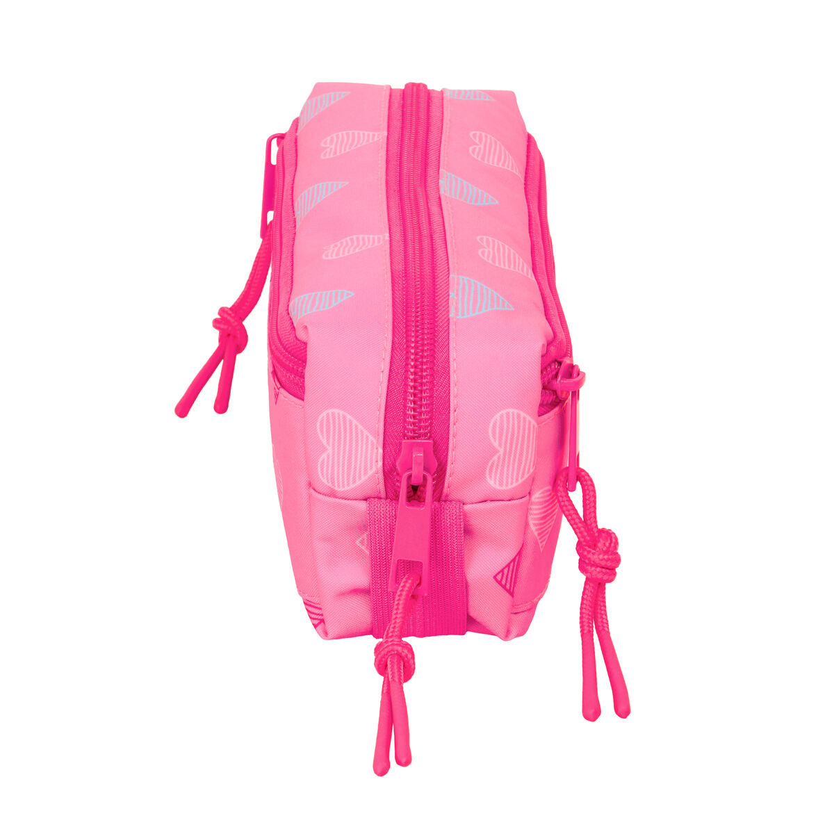 Geantă Universală Benetton Heart Roz 22 x 8,5 x 6 cm - Birou și papetărie, Material școlar și educațional