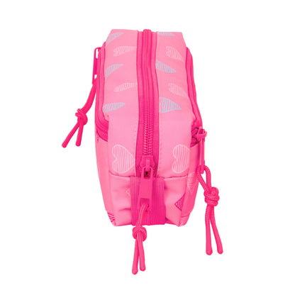 Geantă Universală Benetton Heart Roz 22 x 8,5 x 6 cm - Birou și papetărie, Material școlar și educațional