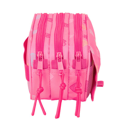 Geantă Universală Benetton Heart Roz 21,5 x 10 x 8 cm - Birou și papetărie, Material școlar și educațional