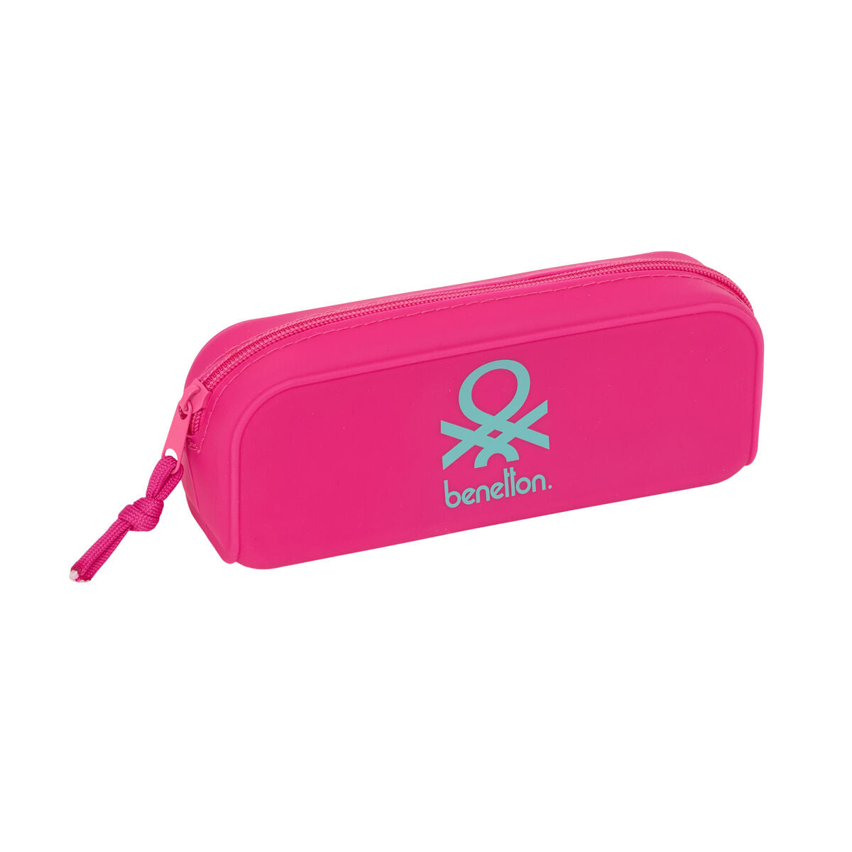Geantă Universală Benetton Heart Roz 18.5 x 7.5 x 5.5 cm - Birou și papetărie, Material școlar și educațional