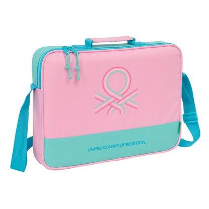 Ghiozdan Benetton Dolce Multicolor 38 x 28 x 6 cm - Birou și papetărie, Material școlar și educațional